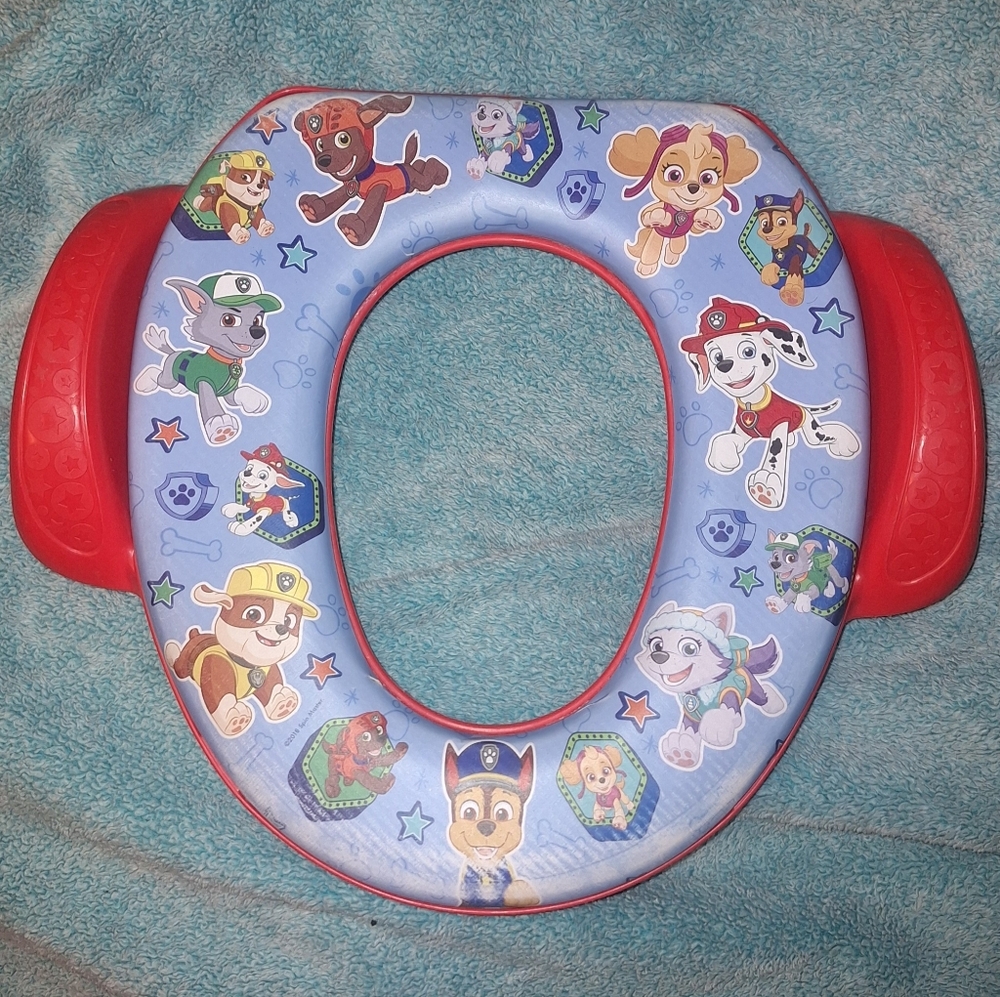 Paw Patrol Potty Toilet Seat Red and Blue